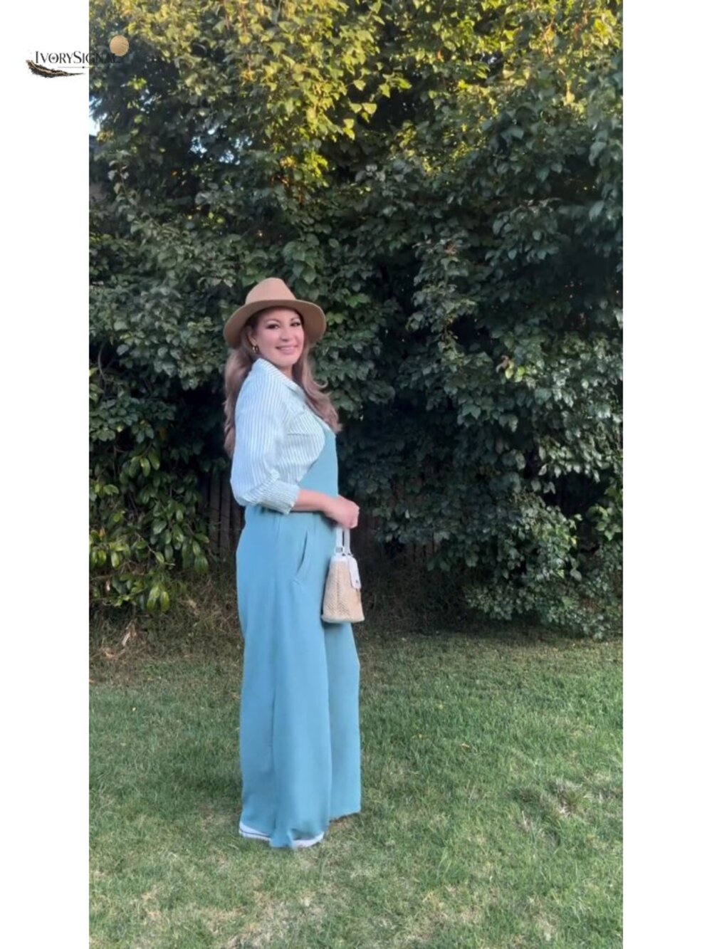 Women's Casual Loose Wide Leg Jumpsuit Sleeveless Romper Overalls Pockets - Picture 4 of 4